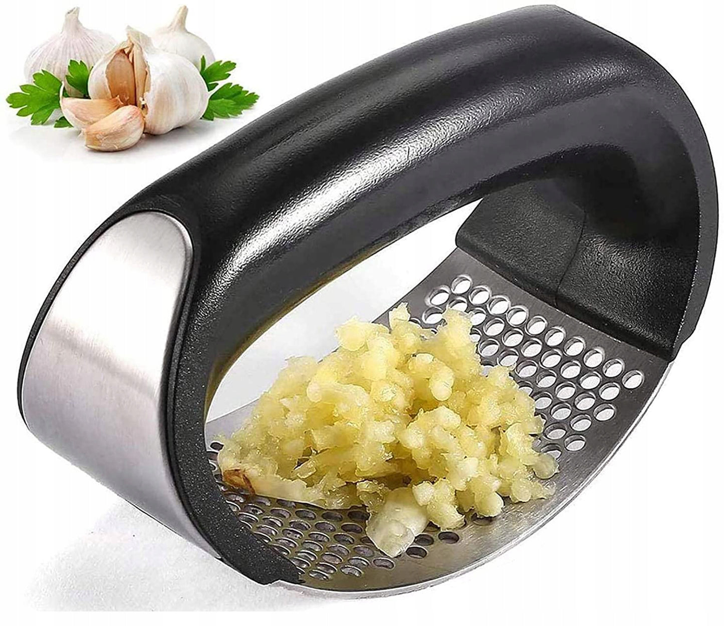 Stainless Steel Garlic Presser