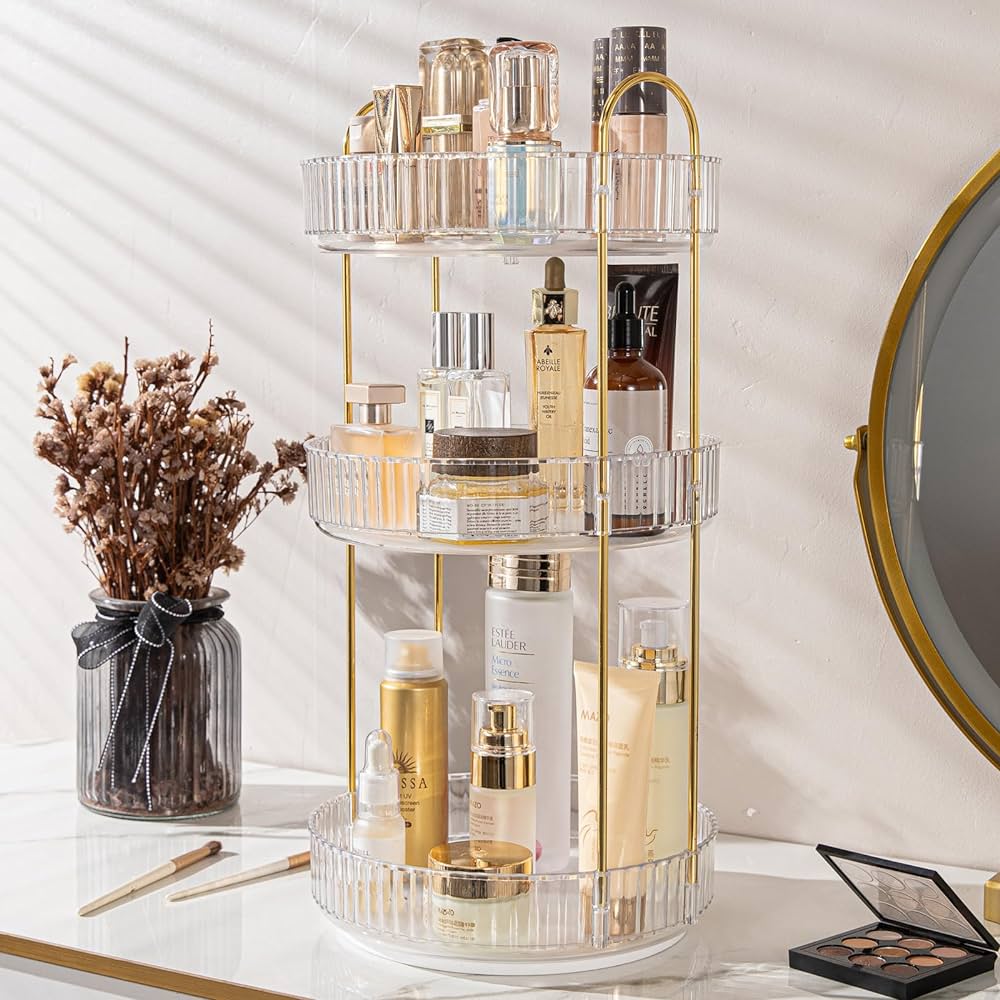 Makeup Rack Organizer Makeup Organizer Storage Rack – Jante + WELSH