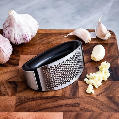 Stainless Steel Garlic Presser
