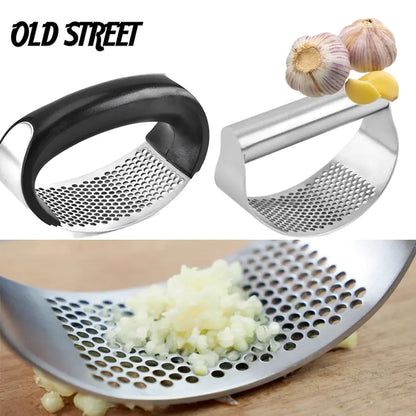 Stainless Steel Garlic Presser